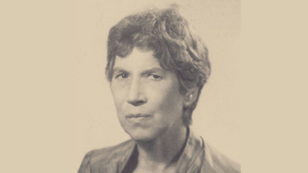 Retrato de Natalia Ginzburg, autora de la novela 'Sagitario'.