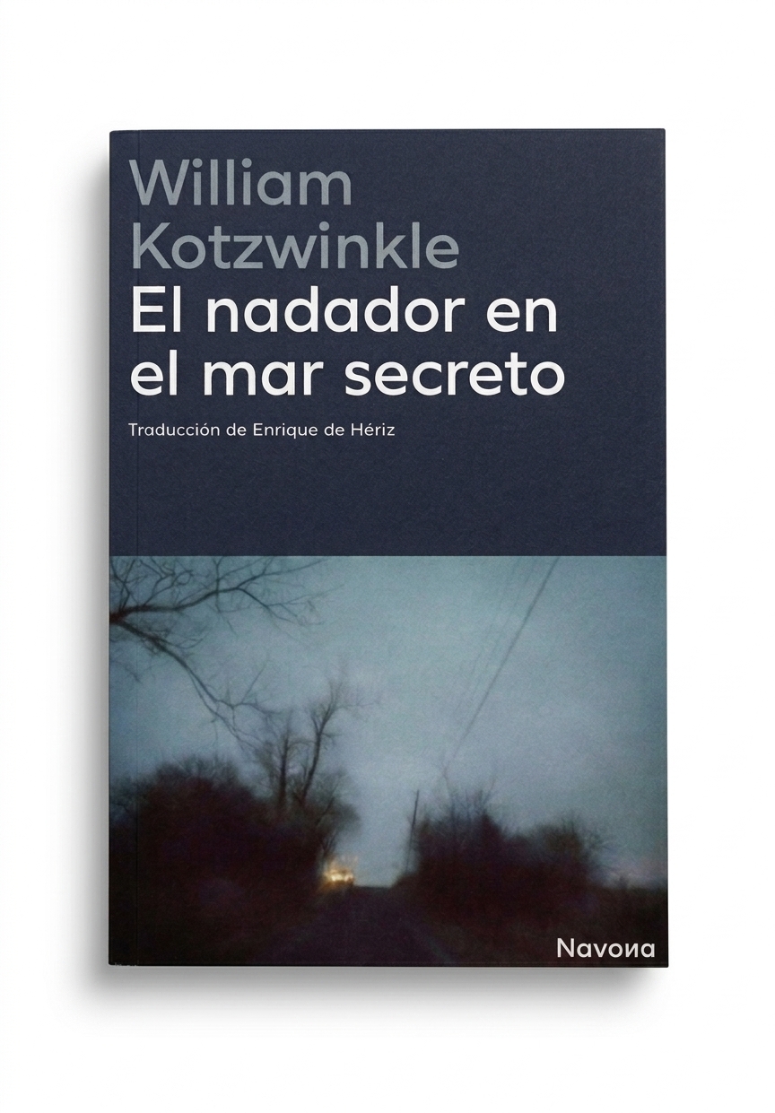 Postada de El nadador en el mar secreto, de William Kotzwinkle